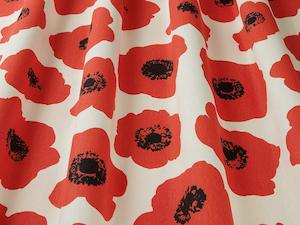 Levande Collection: Vallmo Poppy Fabric