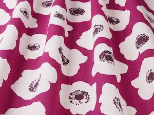 Levande Collection: Vallmo Cerise Fabric