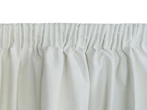 Unlined Curtains: Ready Made Blockout Pencil Pleat Lining