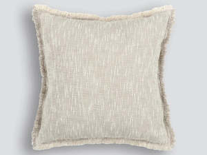 Cushions: Arezzo Filled Cushion - Natural