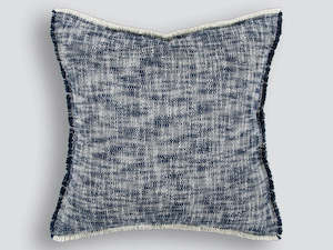 Cushions: Arezzo Filled Cushion - Navy