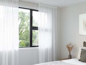 Izmir Sheer Curtains - Snow