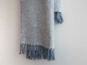 Accessories: Brunswick Throw - Blue