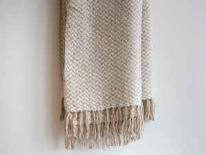 Accessories: Brunswick Throw - Beige