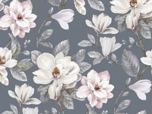 Magnolia Fabric 140cm - Night