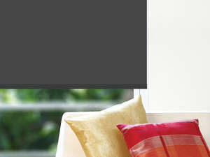 Clearance Ready Made Blinds: Esteem Blockout Roller Blind - Slate