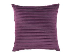 Clearance Offers: Pintuck Velvet Aubergine Cushion Cover