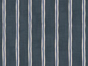 Rowing Stripe Midnight Fabric