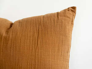 Marlow Filled Cushion - Nutmeg