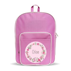 Kid: Flower Wreath Backpack