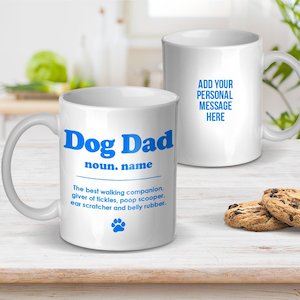 My Home: Dog Dad Definition Mug