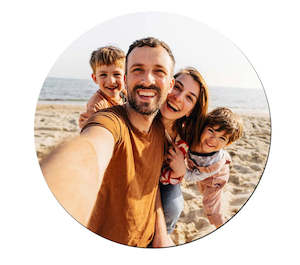 Gifts: Photo Flexi Magnets Round 4" (10cm)