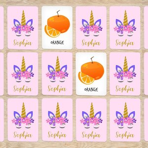 Unicorn Memory Game