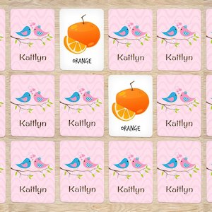 Two Birds Memory Game