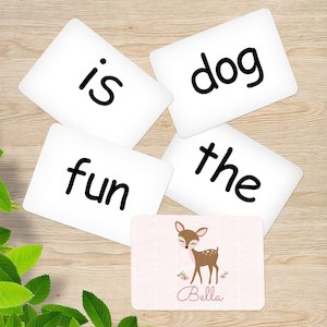 Toys Games: Cute Deer Memory Game Sight Words