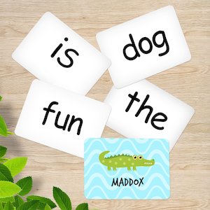 Crocodile Memory Game Sight Words