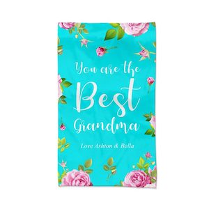 Fleece Blankets: Pink Roses Blanket - Small