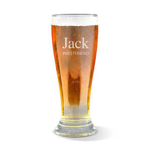 Hash Tag Premium 425ml Beer Glass