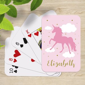 Playing Cards: Pink Unicorn Playing Cards