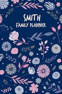 Family Planner Calendars: Floral A3 Family Planner