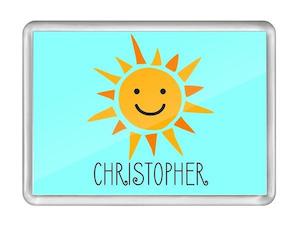 Sunshine Fridge Magnet