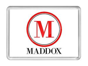 Monogram Fridge Magnet