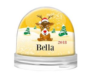 Snow Globes: Yellow Snow Globe