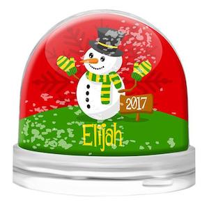 Snow Globes: Snowman Snow Globe