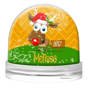 Snow Globes: Reindeer Snow Globe