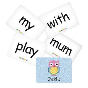 Sight Words: Owl Memory Game Sight Words Pack 2