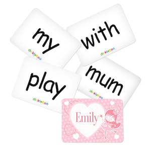 Fairy Memory Game Sight Words Pack 2