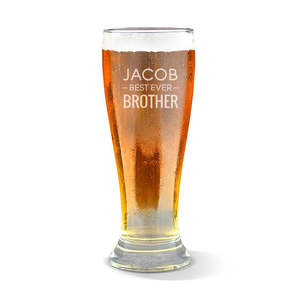 Engraved Glassware: Best Ever Premium 285ml Beer Glass
