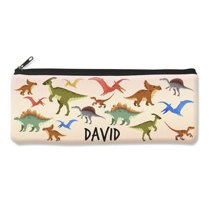 Pencil Cases: Dinosaur Mix Pencil Case - Large