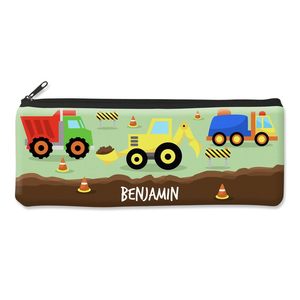 Pencil Cases: Construction Pencil Case - Large