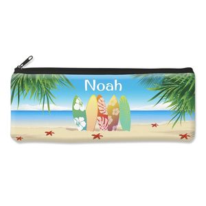 Pencil Cases: Beach Pencil Case - Large