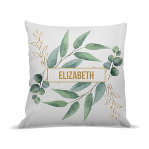 Premium Cushion Covers: Leaves Premium Cushion Cover