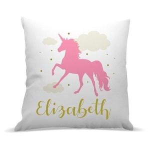 Premium Cushion Covers: Pink Unicorn Premium Cushion Cover