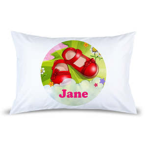Pillow Cases: Magic Shoes Pillow Case