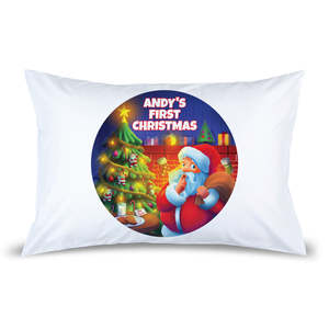 Pillow Cases: First Christmas Pillow Case