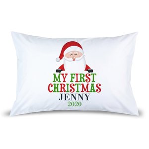 Pillow Cases: My First Christmas Pillow Case
