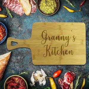 Rectangle Bamboo Serving Boards: Kitchen Rectangle Bamboo Serving Board