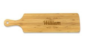 Long Rectangle Serving Boards: Name Long Bamboo Serving Board