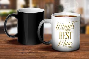 Magic Wow Mugs: World's Best Mum Magic Mug