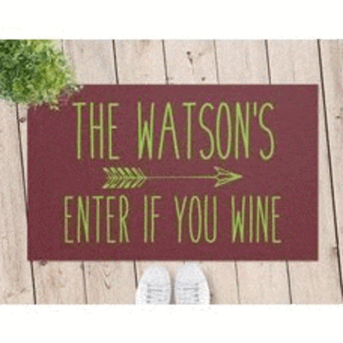 Wine Door Mat