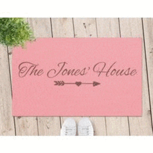 Personalised Door Mats: Arrow Door Mat