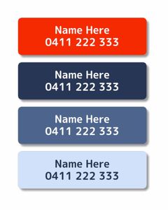 Iron On Labels: Nautica Iron On Labels 20pk