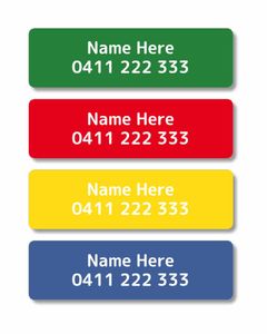 Iron On Labels: Classic Iron On Labels 20pk