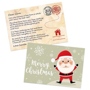 Postcards: Happy Santa Postcard
