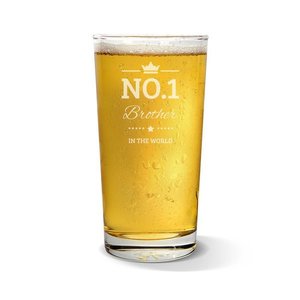 Fathers Day Pint Glasses: No.1 Pint Glass