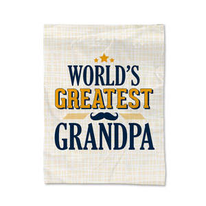Fathers Day Blankets: World's Greatest Blanket - Small